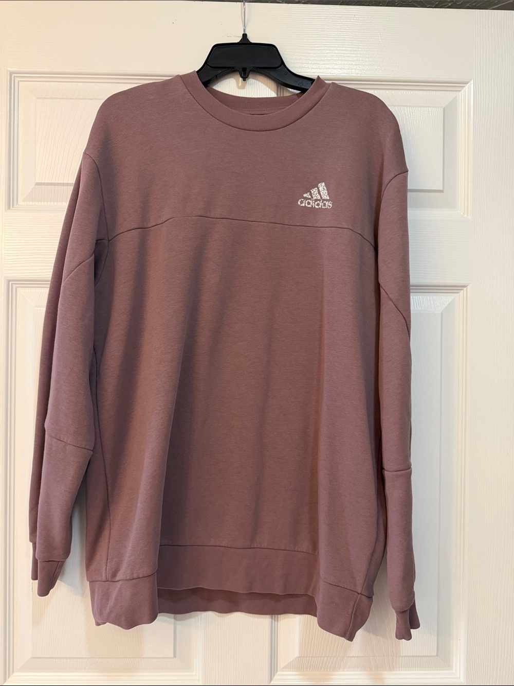 adidas Men’s Crewneck Sweatshirt - Mauve